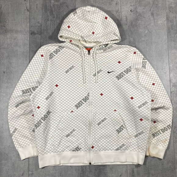 Nike Other - 00s Y2k AOP Nike Zip-Up Hoodie